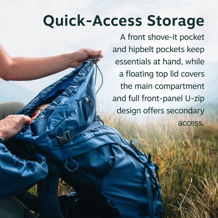 Kestrel™ LT 65 Backpacking Pack - US 4068