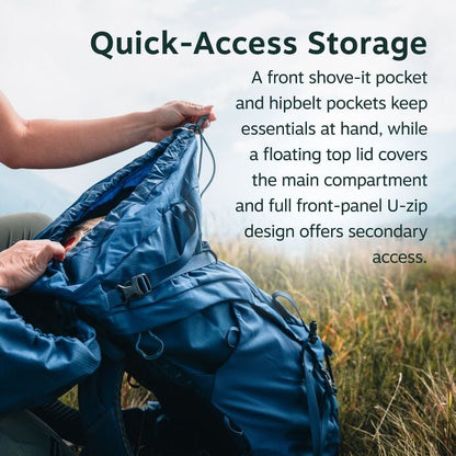 Kestrel™ LT 65 Backpacking Pack - US 4068