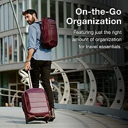 Ozone 2-Wheel 40L/21" Carry-On Luggage - US 6263