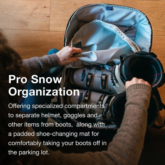 Mountain Bound Ski & Snowboard Boot Backpack Plus - US 0367